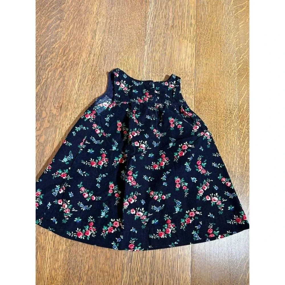 Baby Gap Baby Girls' Floral Corduroy Dress –‎ Size 18–24 Months